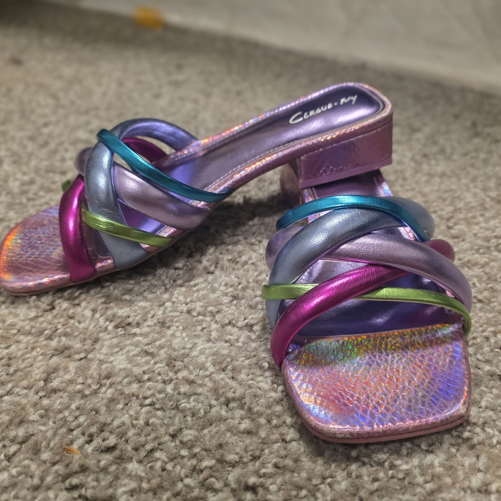 Circus by Sam Edelman Multicolor Strappy Heels